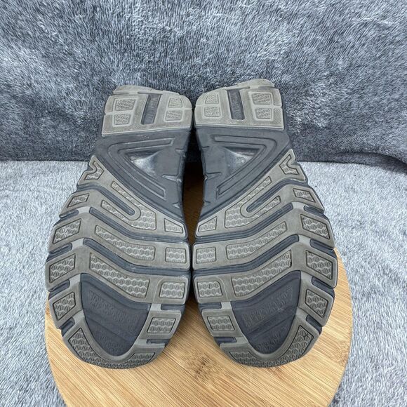 Mens Walk Max‎ Lace Up Sneaker Vionic Mens Black and Gray Athletic Shoe Size 12 - Picture 7 of 9